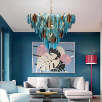 LAIMA B Chandelier by Lampadom - top view