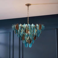 LAIMA B Chandelier by Lampadom - side view