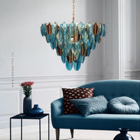 LAIMA B Chandelier by Lampadom - scale reference