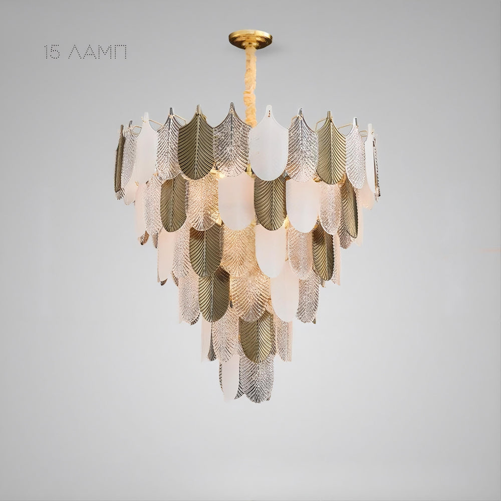 LAIMA Chandelier by Lampadom - top view