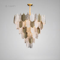 LAIMA Chandelier by Lampadom - top view
