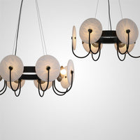 LAMBERT Ring Chandelier by Lampadom - scale reference