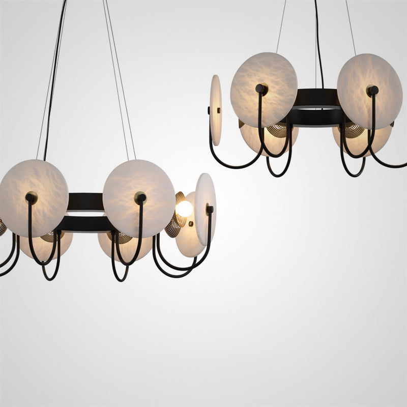 LAMBERT Ring Chandelier by Lampadom - scale reference