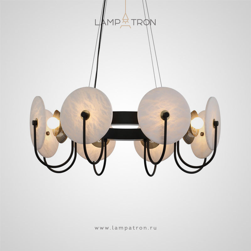LAMBERT Ring Chandelier by Lampadom - close-up