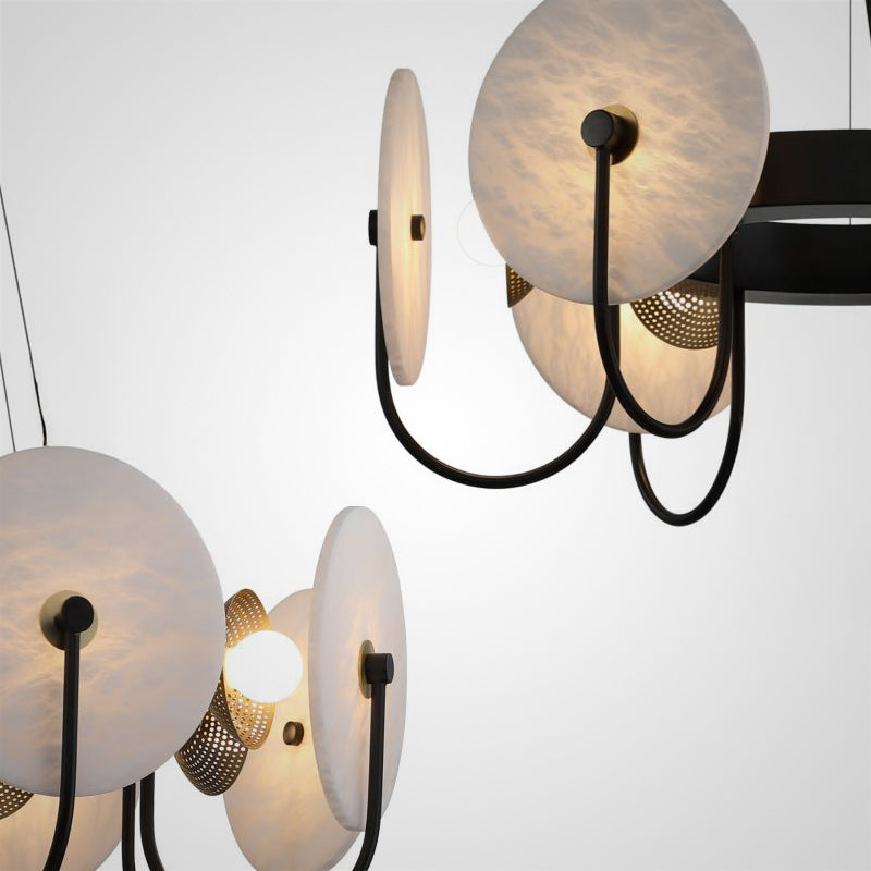 LAMBERT Ring Chandelier by Lampadom - side view
