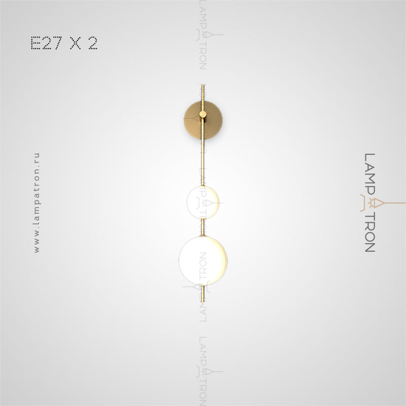 LARA Wall Light by Lampadom - top view