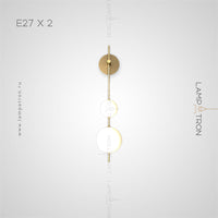 LARA Wall Light by Lampadom - top view