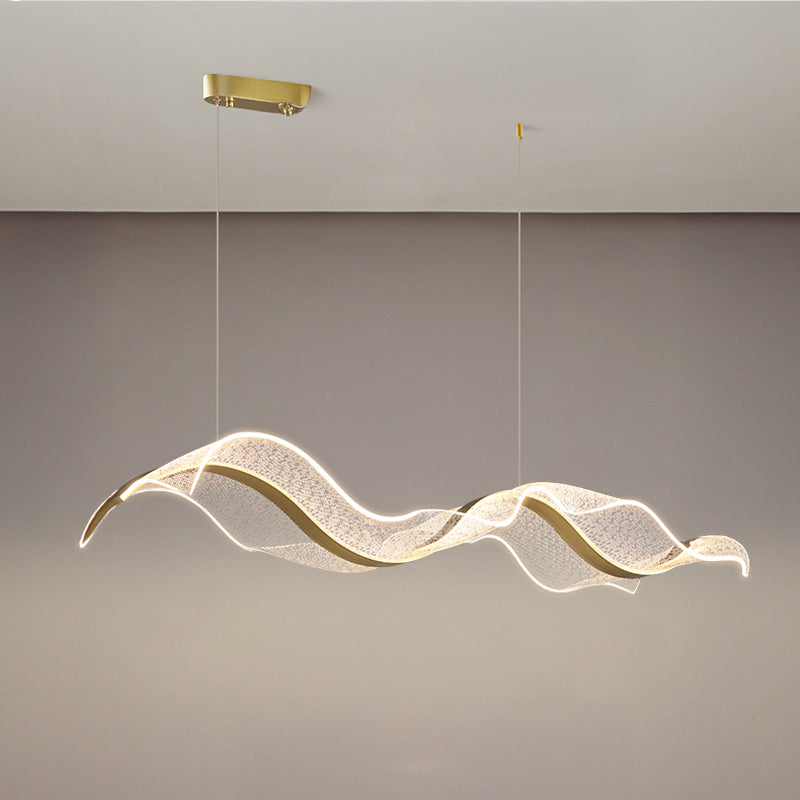 LARSERIC B Linear Chandelier by Lampadom - scale reference