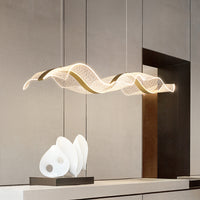 LARSERIC B Linear Chandelier by Lampadom - side view
