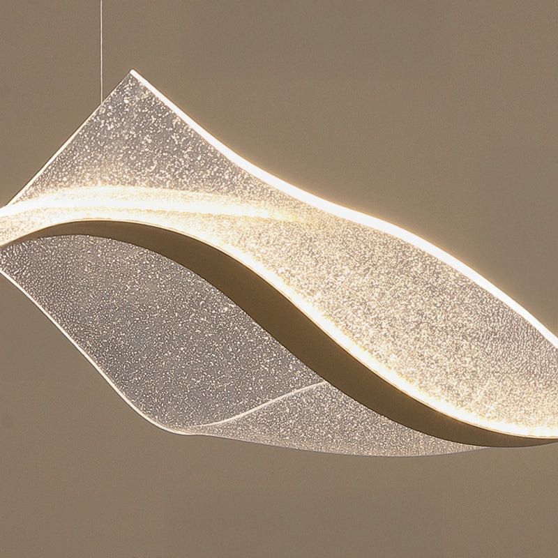 LARSERIC Linear Chandelier by Lampadom - side view