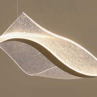 LARSERIC Linear Chandelier by Lampadom - side view