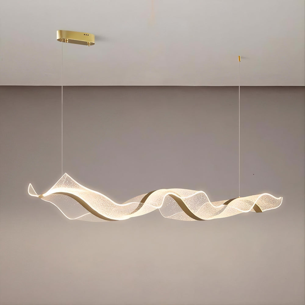 LARSERIC Linear Chandelier by Lampadom - ambient shot