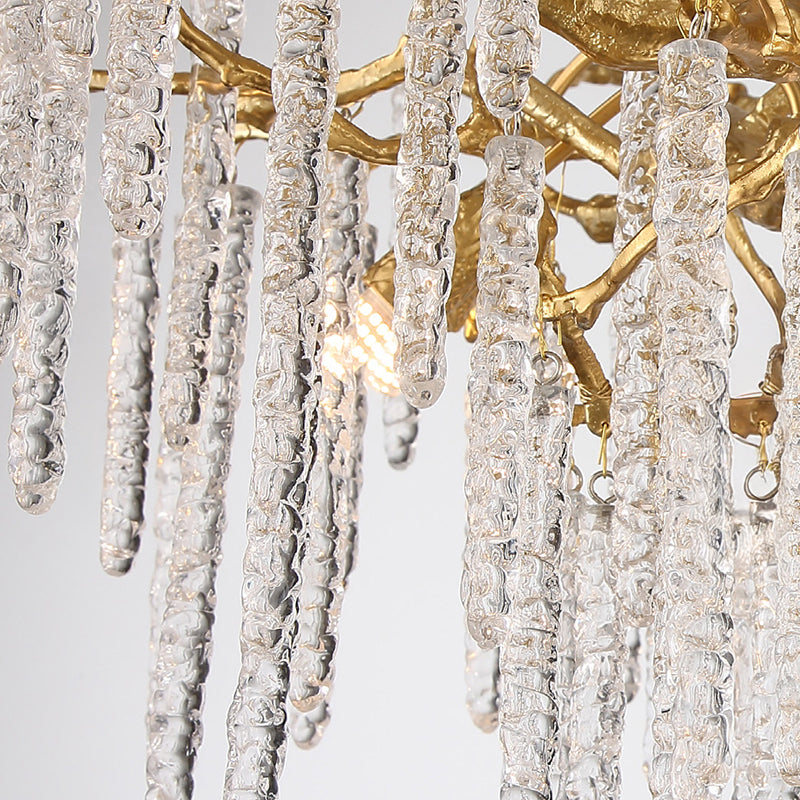 LARSINGE CH Chandelier Chandelier in Crystal by Lampadom - close-up
