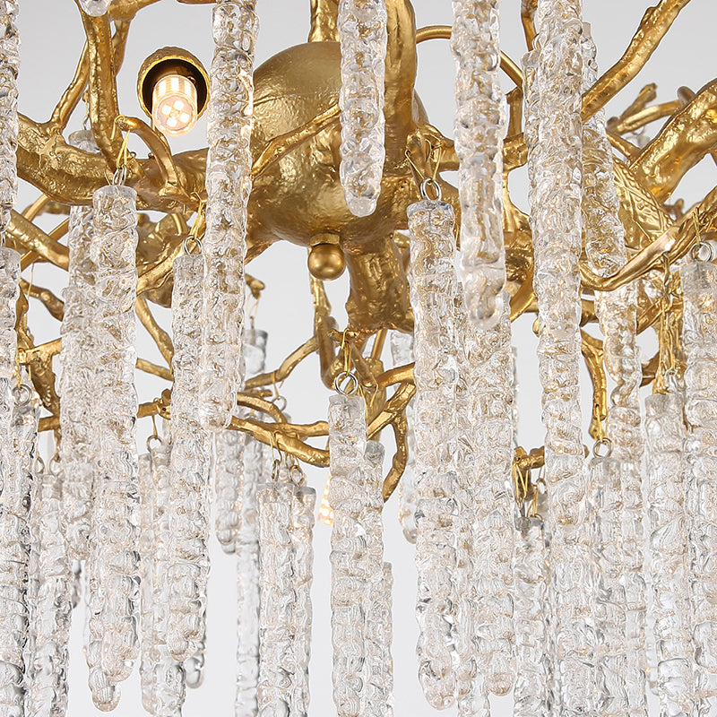 LARSINGE CH Chandelier Chandelier in Crystal by Lampadom - close-up