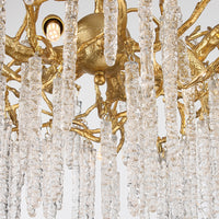 LARSINGE CH Chandelier Chandelier in Crystal by Lampadom - close-up