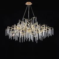LARSINGE Chandelier Chandelier in Crystal by Lampadom - close-up