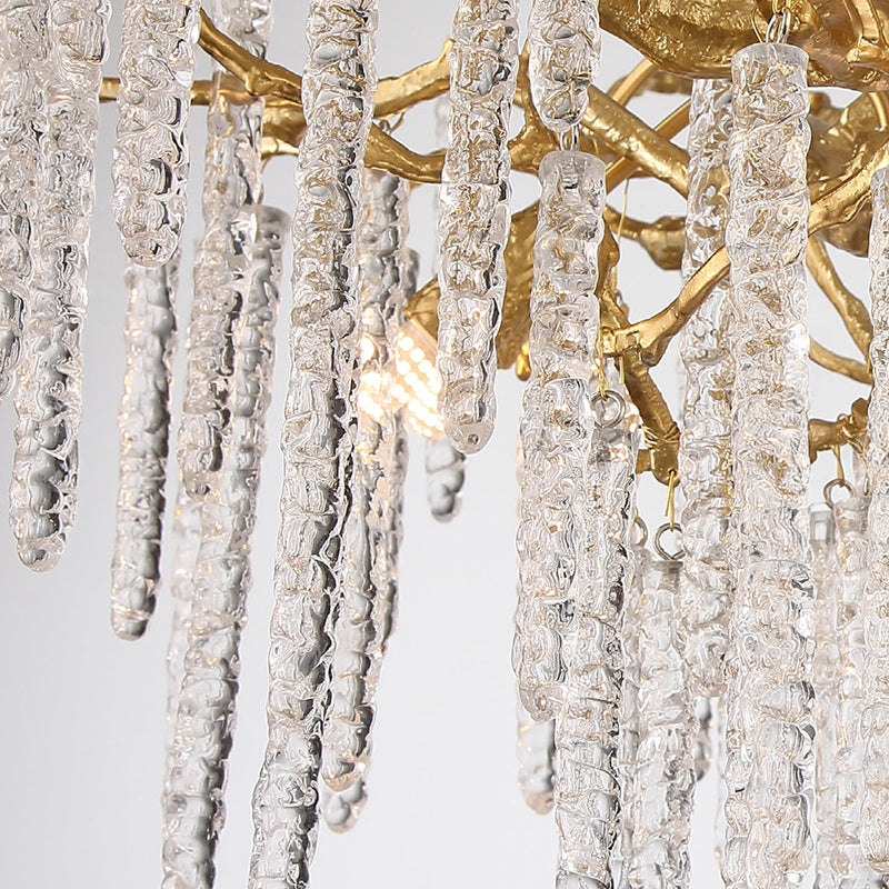 LARSINGE Chandelier Chandelier in Crystal by Lampadom - close-up