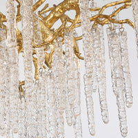 LARSINGE CH Chandelier Chandelier in Crystal by Lampadom - close-up