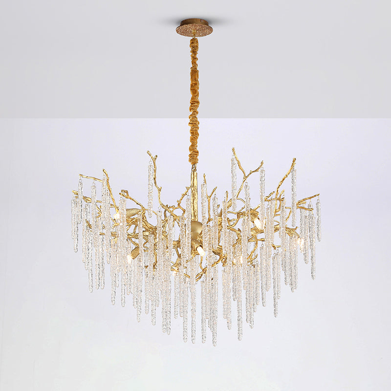 LARSINGE CH Chandelier Chandelier in Crystal by Lampadom - close-up