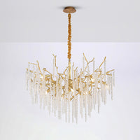 LARSINGE CH Chandelier Chandelier in Crystal by Lampadom - close-up