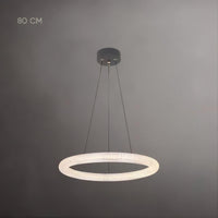 LASSE Ring Chandelier by Lampadom - scale reference