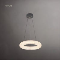 LASSE Ring Chandelier by Lampadom - close-up