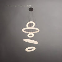 LASSE Ring Chandelier by Lampadom - angle view