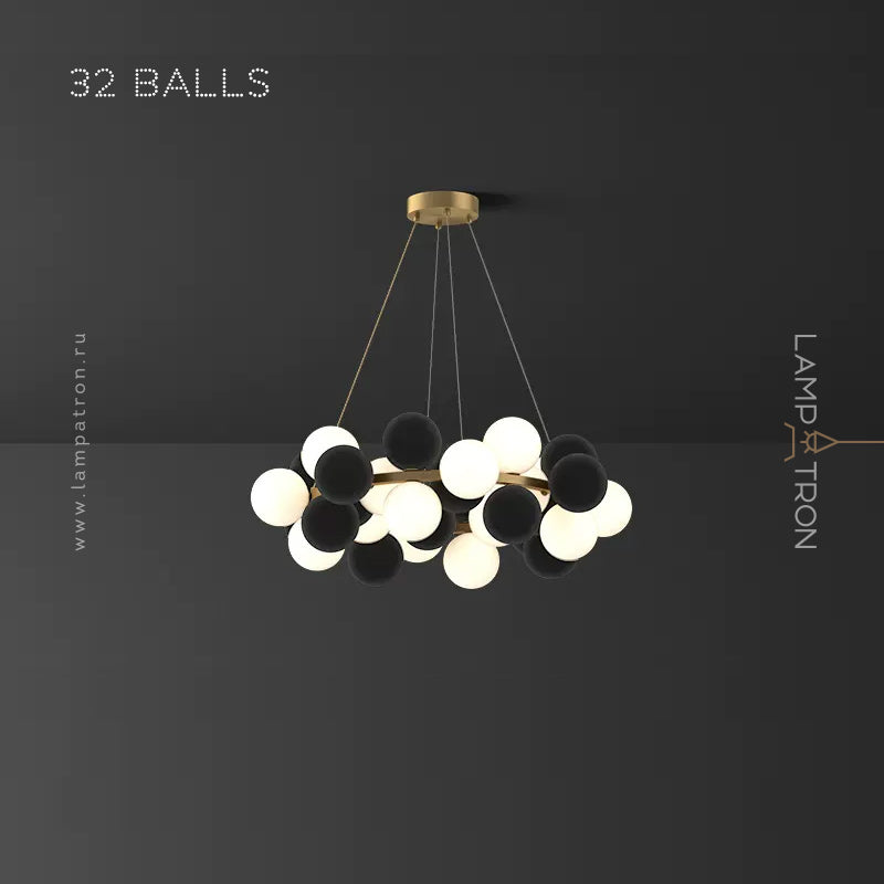 LATTE Ring Chandelier by Lampadom - ambient shot