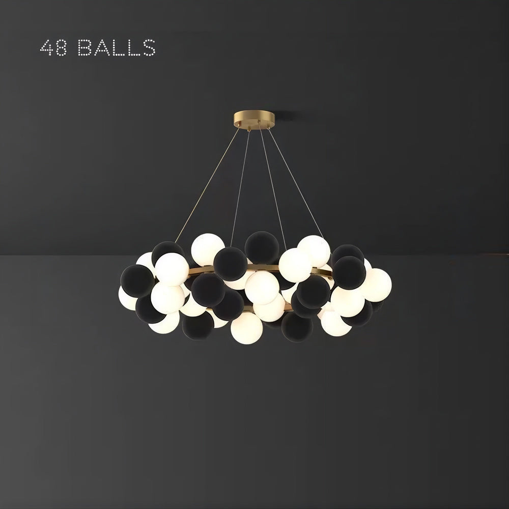 LATTE Ring Chandelier by Lampadom - detail view