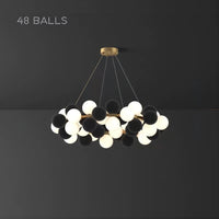 LATTE Ring Chandelier by Lampadom - detail view