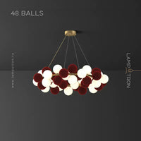 LATTE Ring Chandelier by Lampadom - close-up
