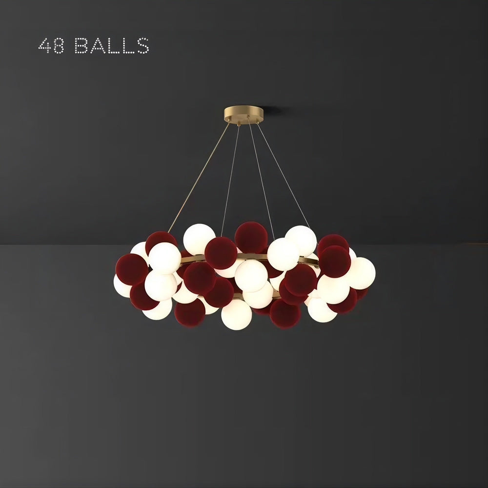 LATTE Ring Chandelier by Lampadom - scale reference