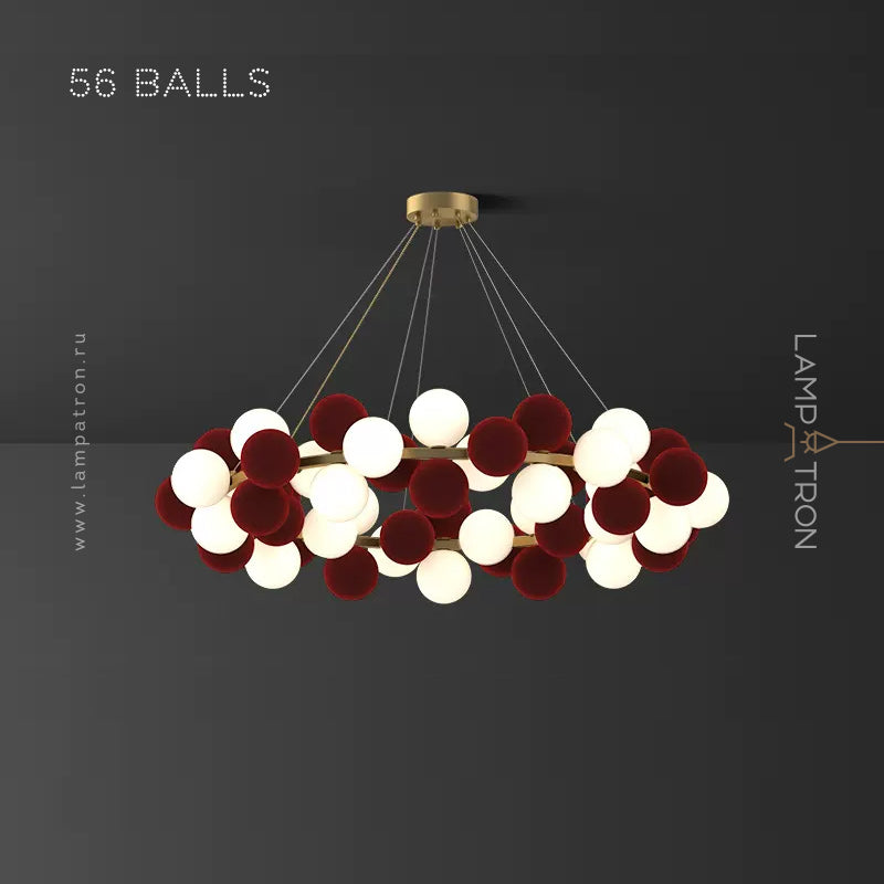 LATTE Ring Chandelier by Lampadom - ambient shot