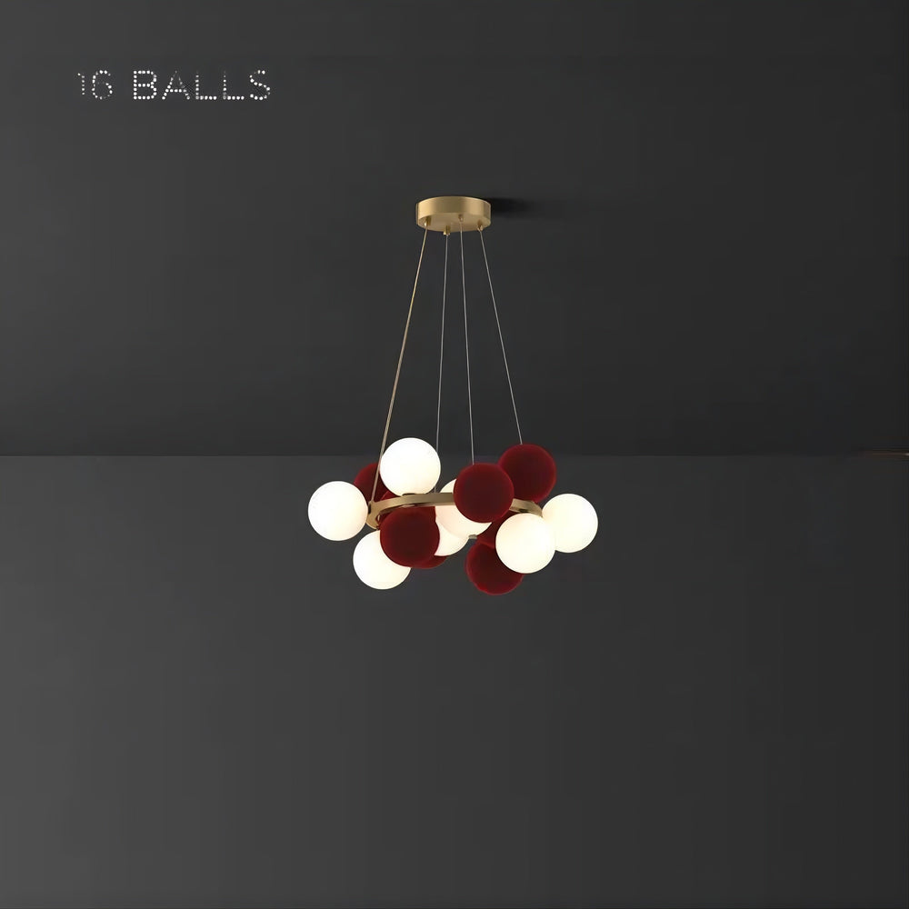LATTE Ring Chandelier by Lampadom - ambient shot