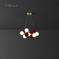 LATTE Ring Chandelier by Lampadom - ambient shot