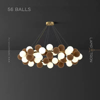 LATTE Ring Chandelier by Lampadom - detail view