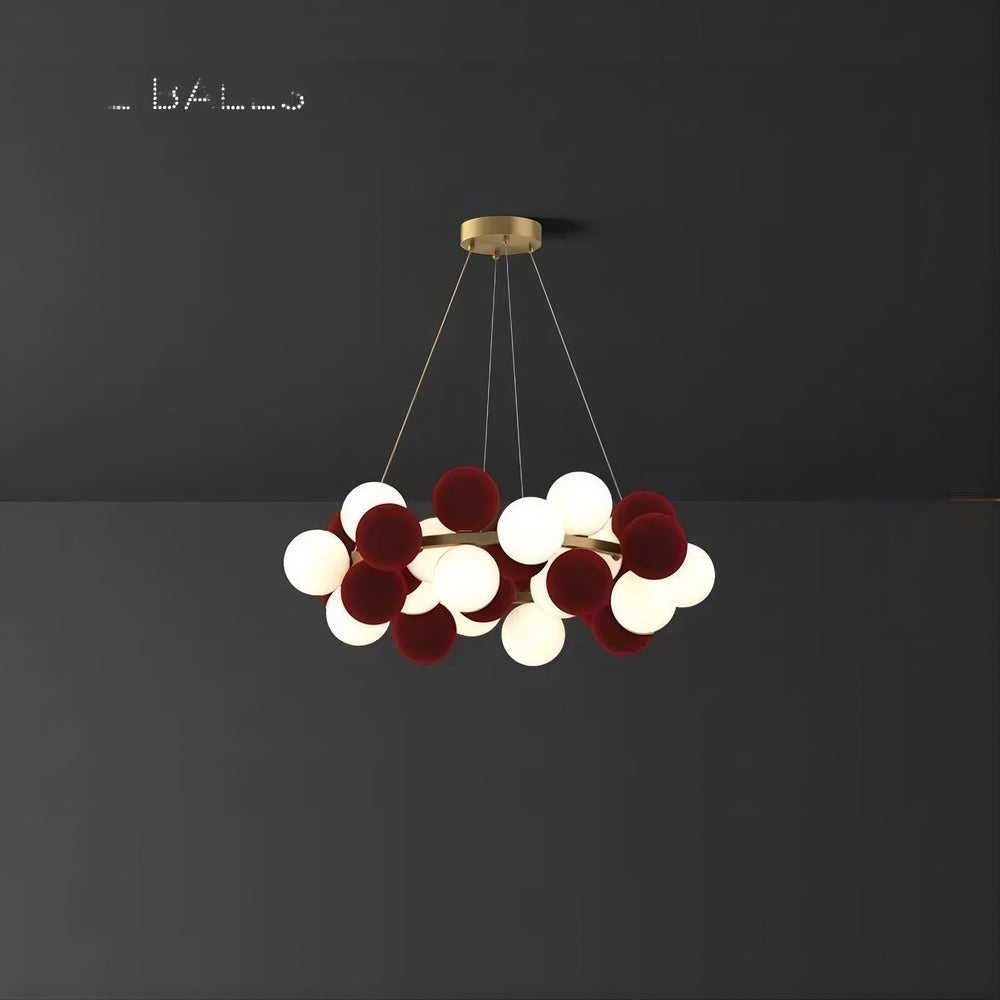 LATTE Ring Chandelier by Lampadom - side view