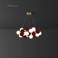 LATTE Ring Chandelier by Lampadom - side view