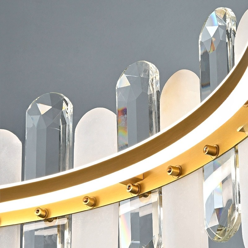 LAUGE Chandelier by Lampadom - scale reference
