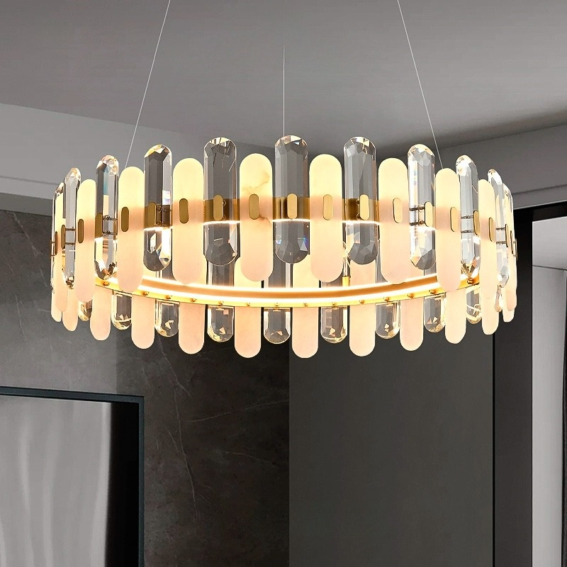 LAUGE Chandelier by Lampadom - close-up