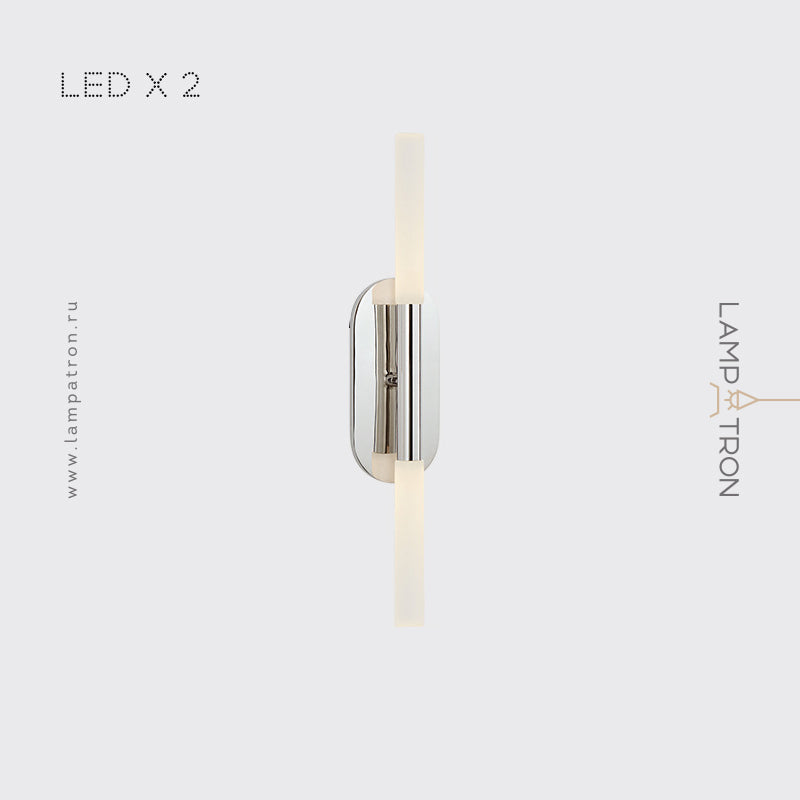 LAURA B Wall Light by Lampadom - top view