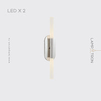 LAURA B Wall Light by Lampadom - top view
