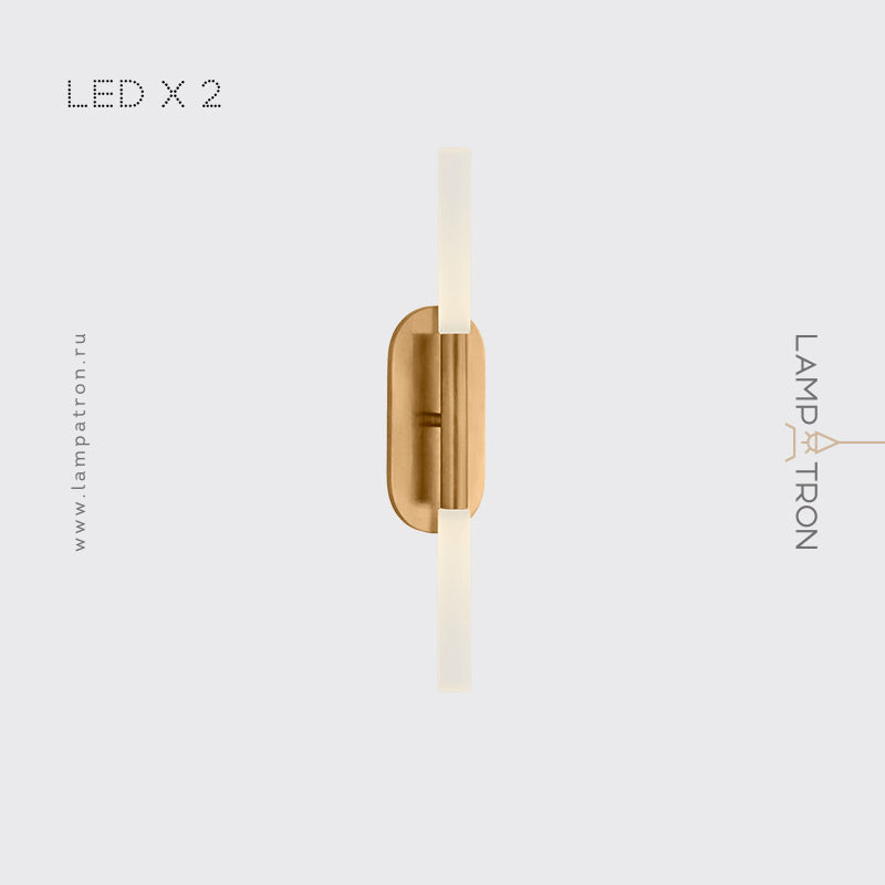 LAURA B Wall Light by Lampadom - angle view