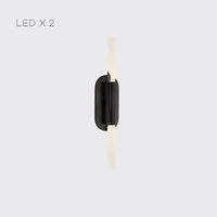 LAURA B Wall Light by Lampadom - scale reference