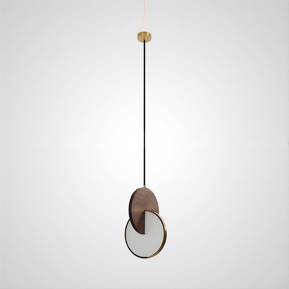 GLATT WOOD Pendant by Lampadom - close-up