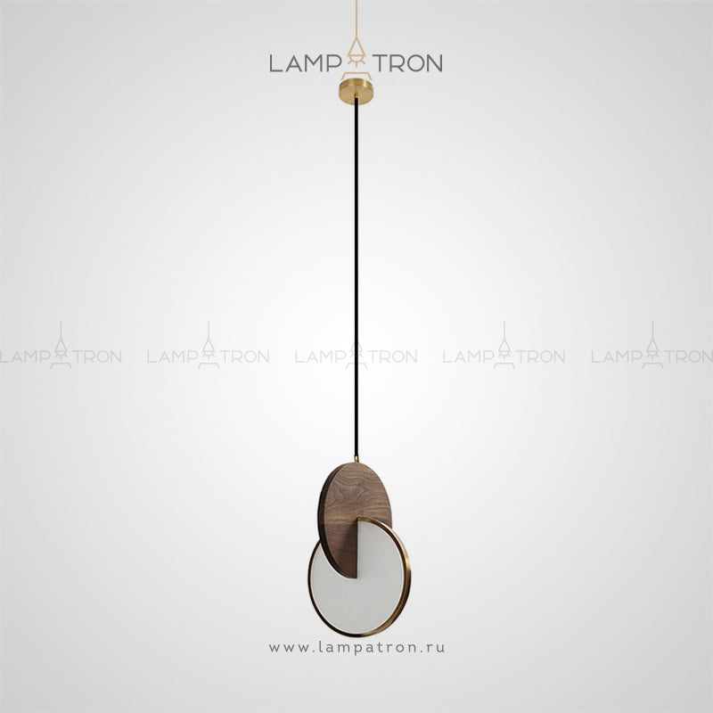 GLATT WOOD Pendant by Lampadom - detail view