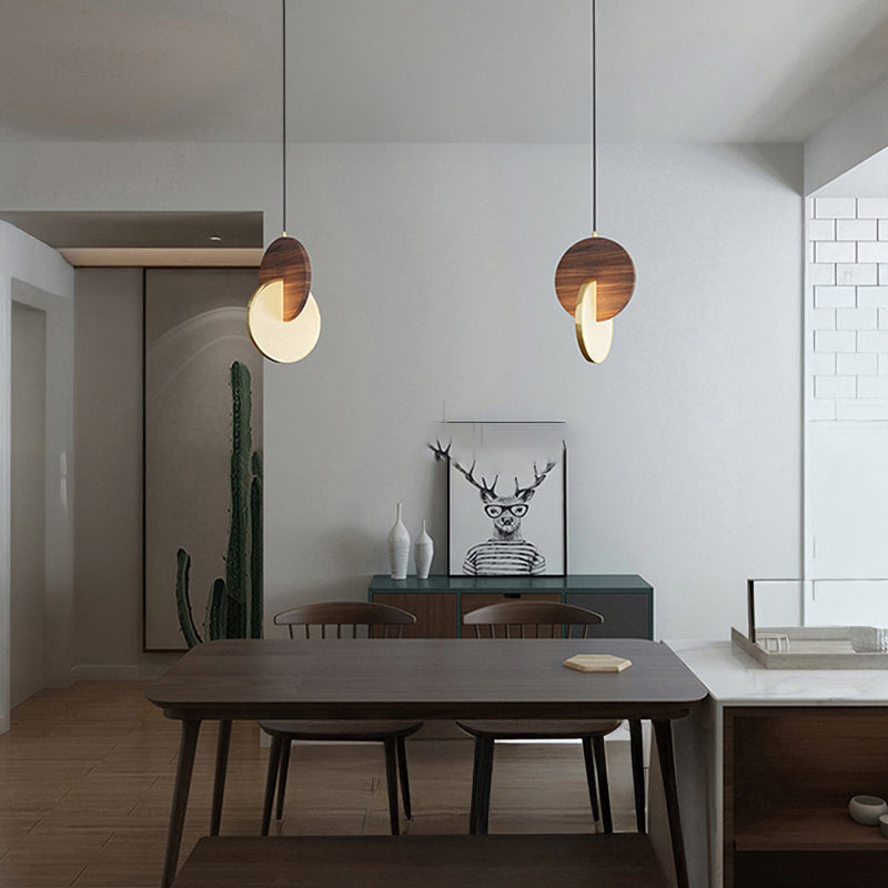 GLATT WOOD Pendant by Lampadom - detail view