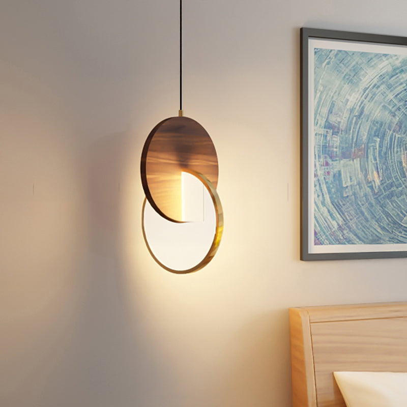 GLATT WOOD Pendant by Lampadom - scale reference