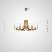 LAURA Chandelier by Lampadom - close-up