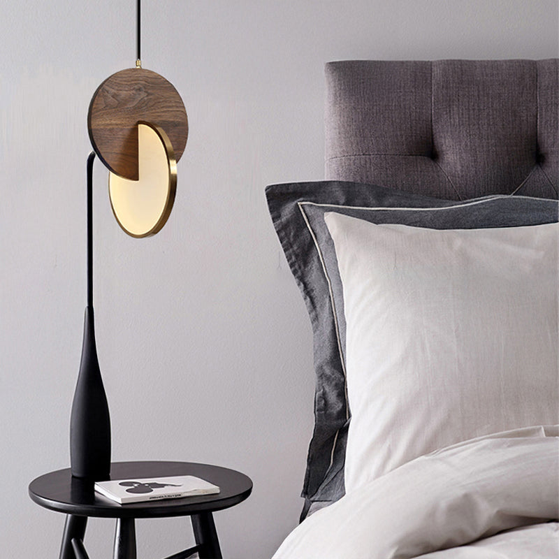 GLATT WOOD Pendant by Lampadom - top view